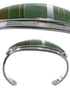 Turquoise Sterling Silver Water Wave Jewelry Bracelet VX37544